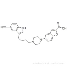 5-[4-[4-(5-cyano-1H-indol-3-yl)butyl]-1-piperazinyl]-2-Benzofurancarboxylic acid CAS 163521-19-5